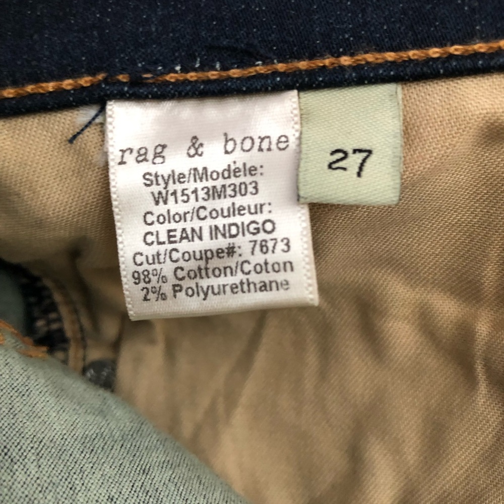 rag & bone High Rise Skinny Jean - Picture 9 of 10